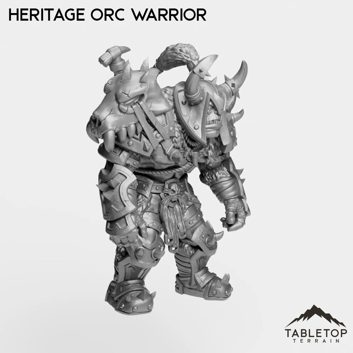Tabletop Terrain Miniature Heritage Orc Warrior