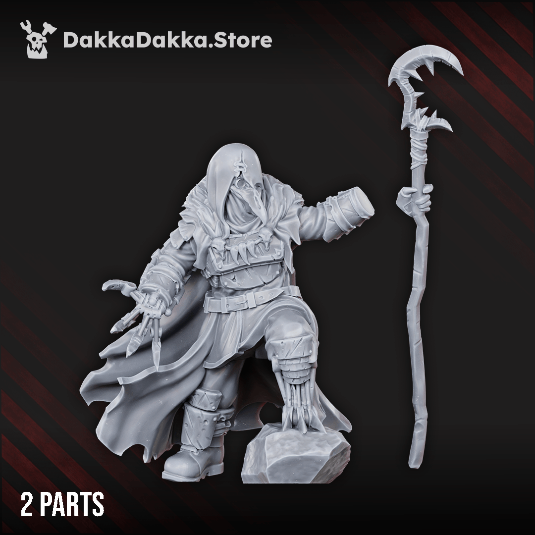 Tabletop Terrain Miniature Hezur - Priest of Gore