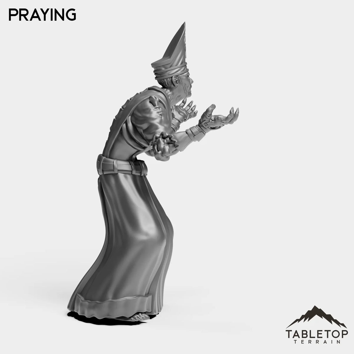Tabletop Terrain Miniature High Inquisitor Undead