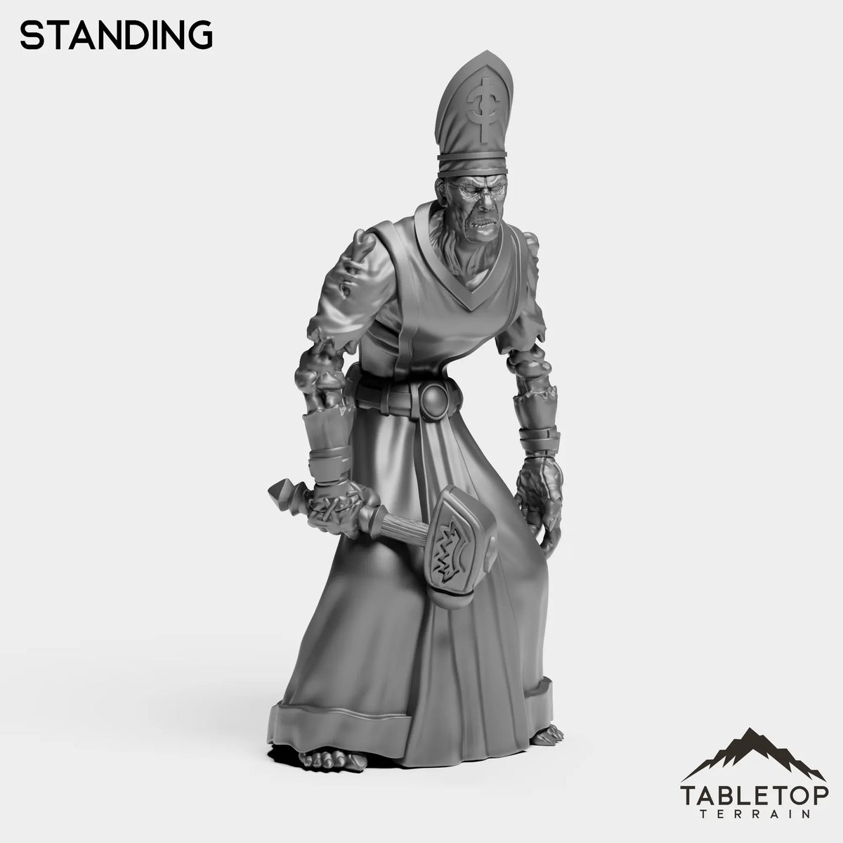 Tabletop Terrain Miniature High Inquisitor Undead