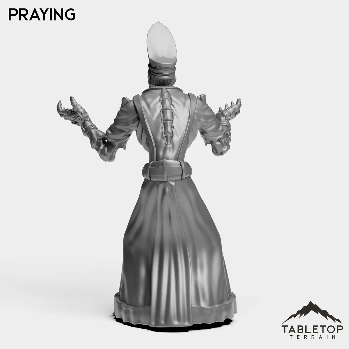 Tabletop Terrain Miniature High Inquisitor Undead