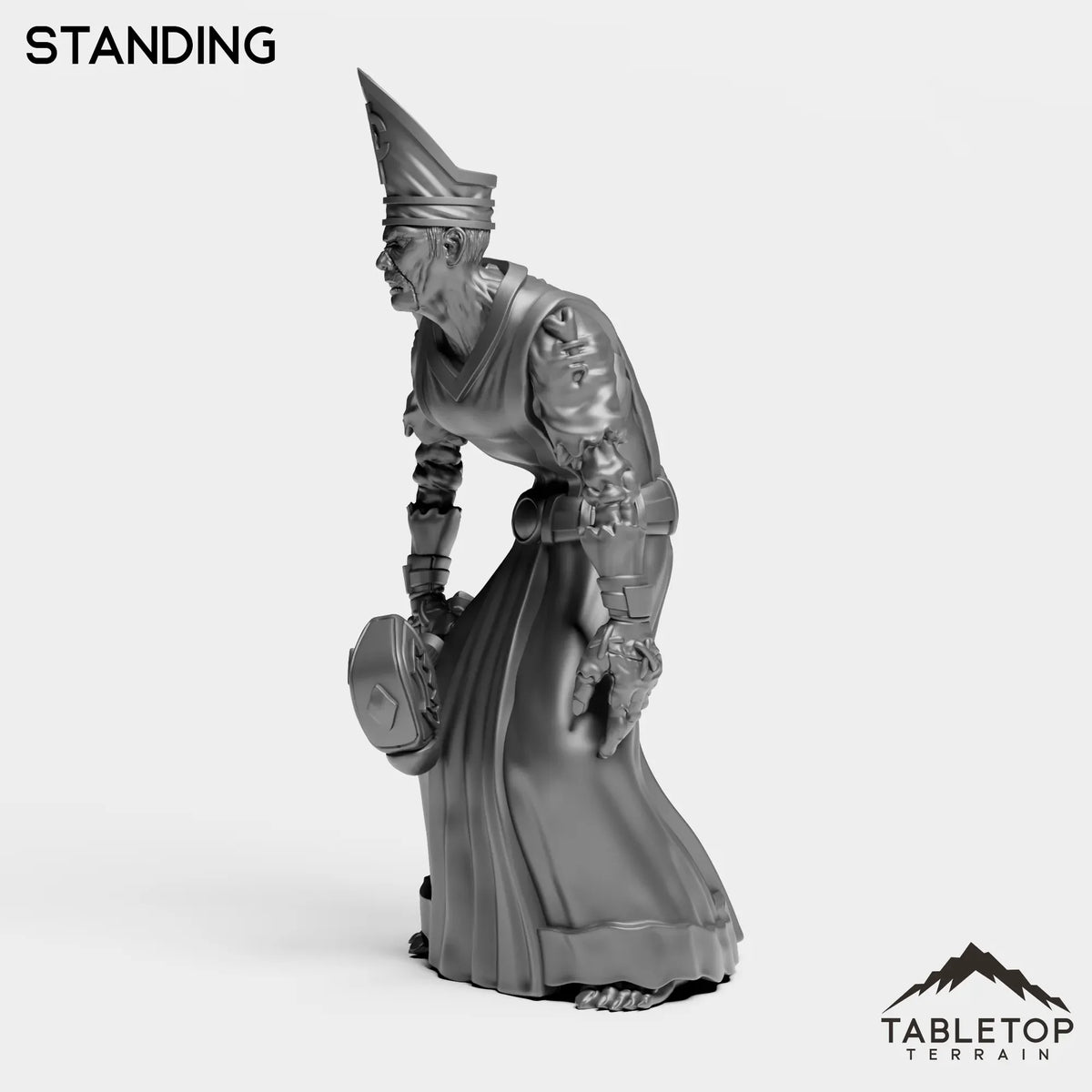 Tabletop Terrain Miniature High Inquisitor Undead