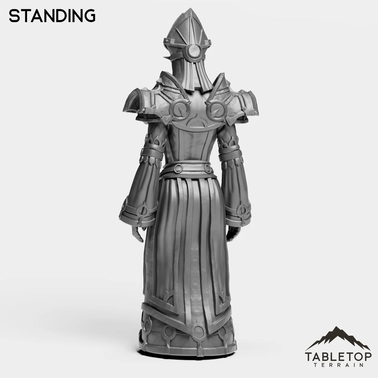 Tabletop Terrain Miniature Highland Caster Female