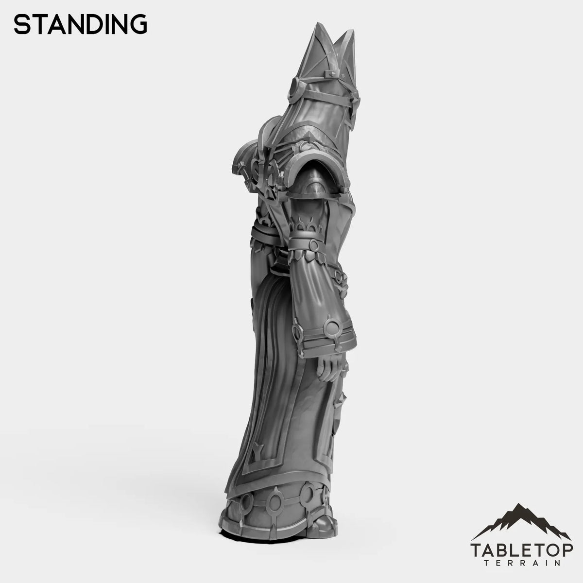 Tabletop Terrain Miniature Highland Caster Female