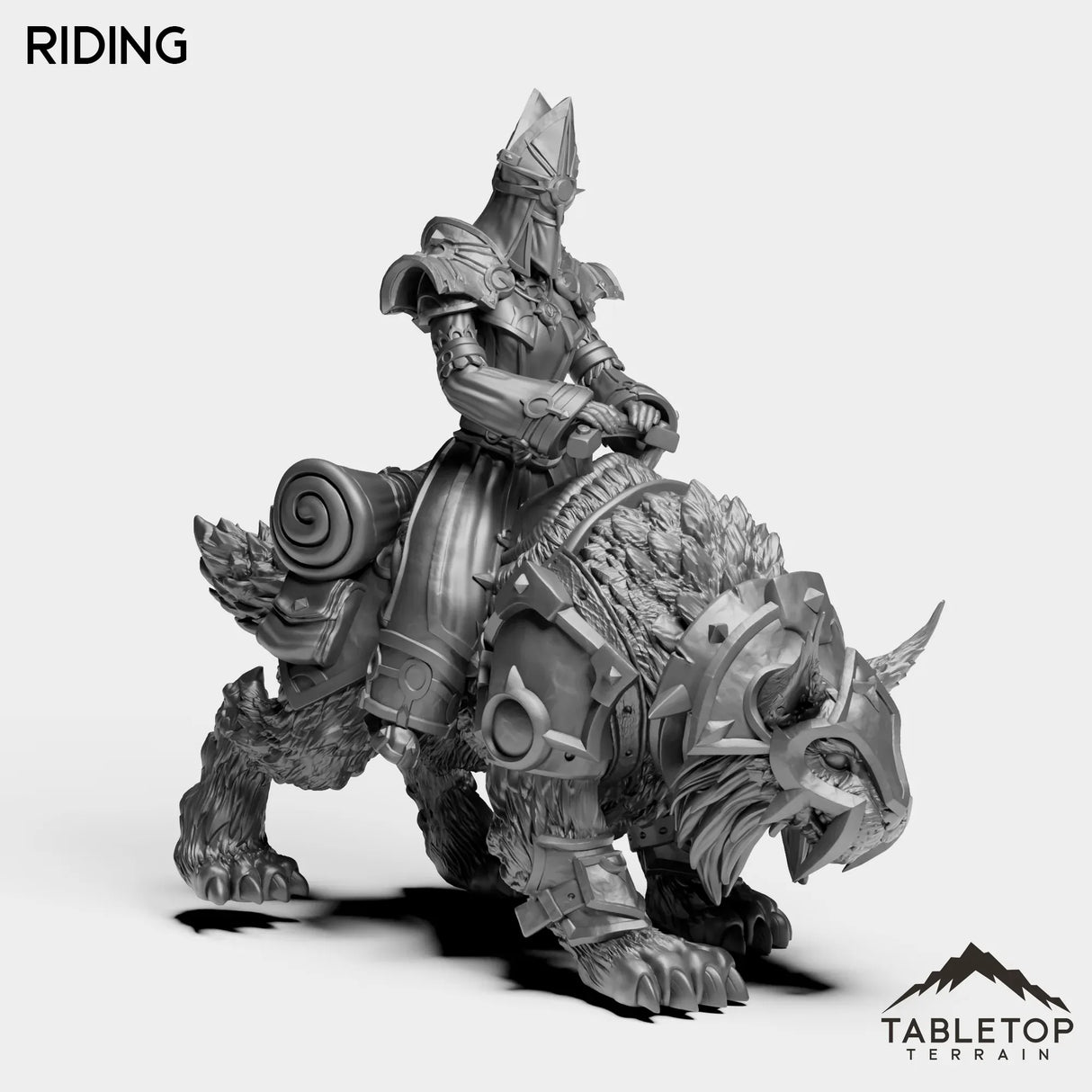 Tabletop Terrain Miniature Highland Caster Female