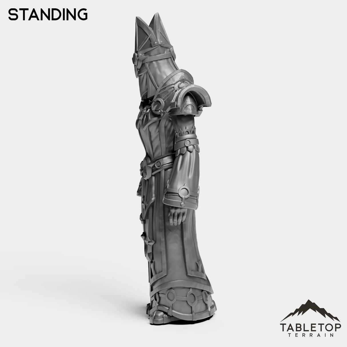 Tabletop Terrain Miniature Highland Caster Female