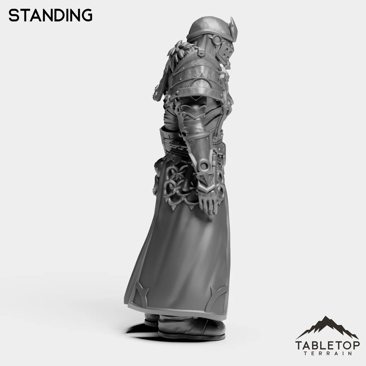 Tabletop Terrain Miniature Highland Hunter Female