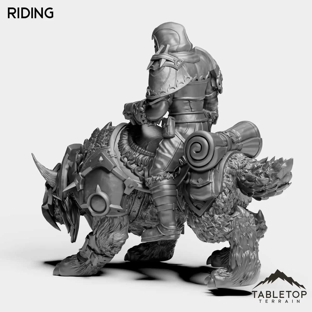 Tabletop Terrain Miniature Highland Rogue