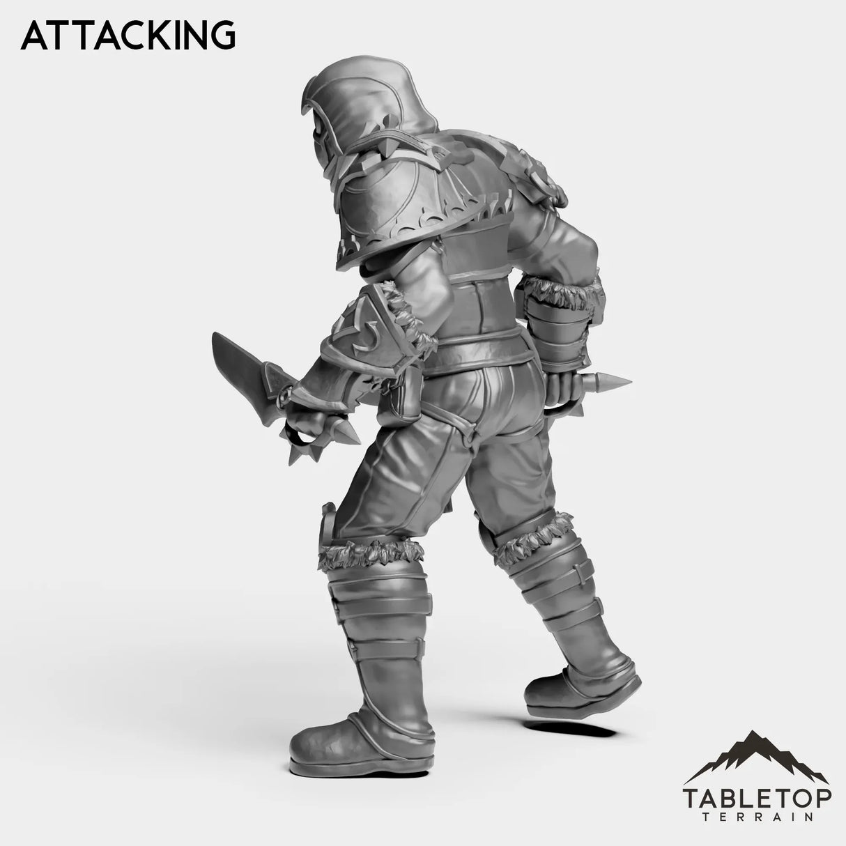 Tabletop Terrain Miniature Highland Rogue