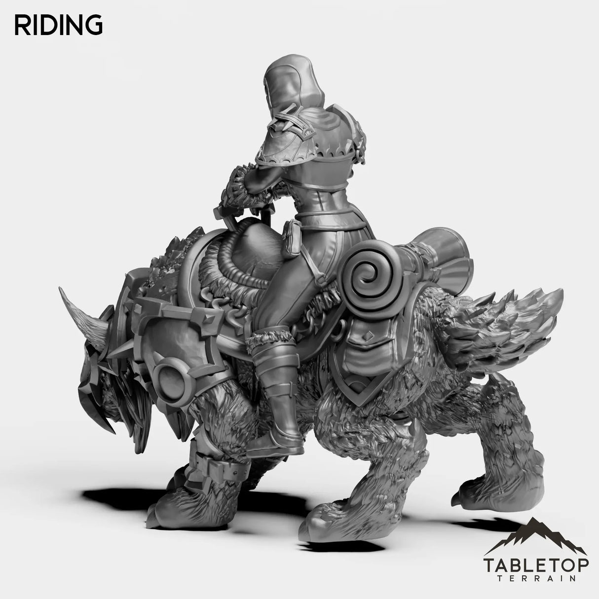 Tabletop Terrain Miniature Highland Rogue Female