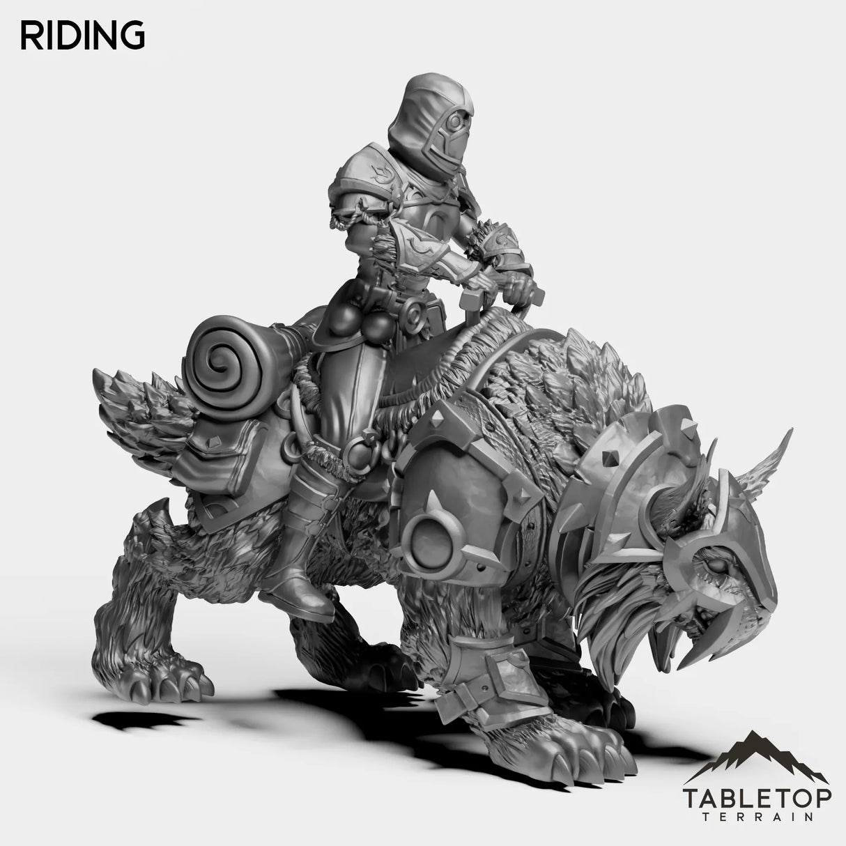 Tabletop Terrain Miniature Highland Rogue Female