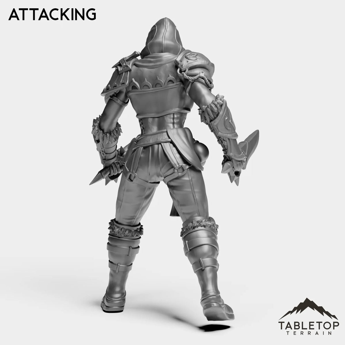Tabletop Terrain Miniature Highland Rogue Female