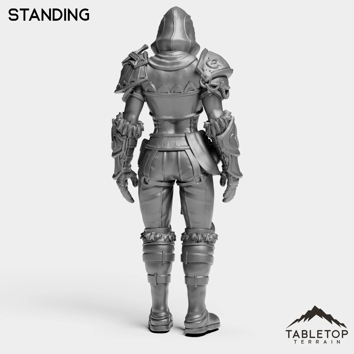 Tabletop Terrain Miniature Highland Rogue Female