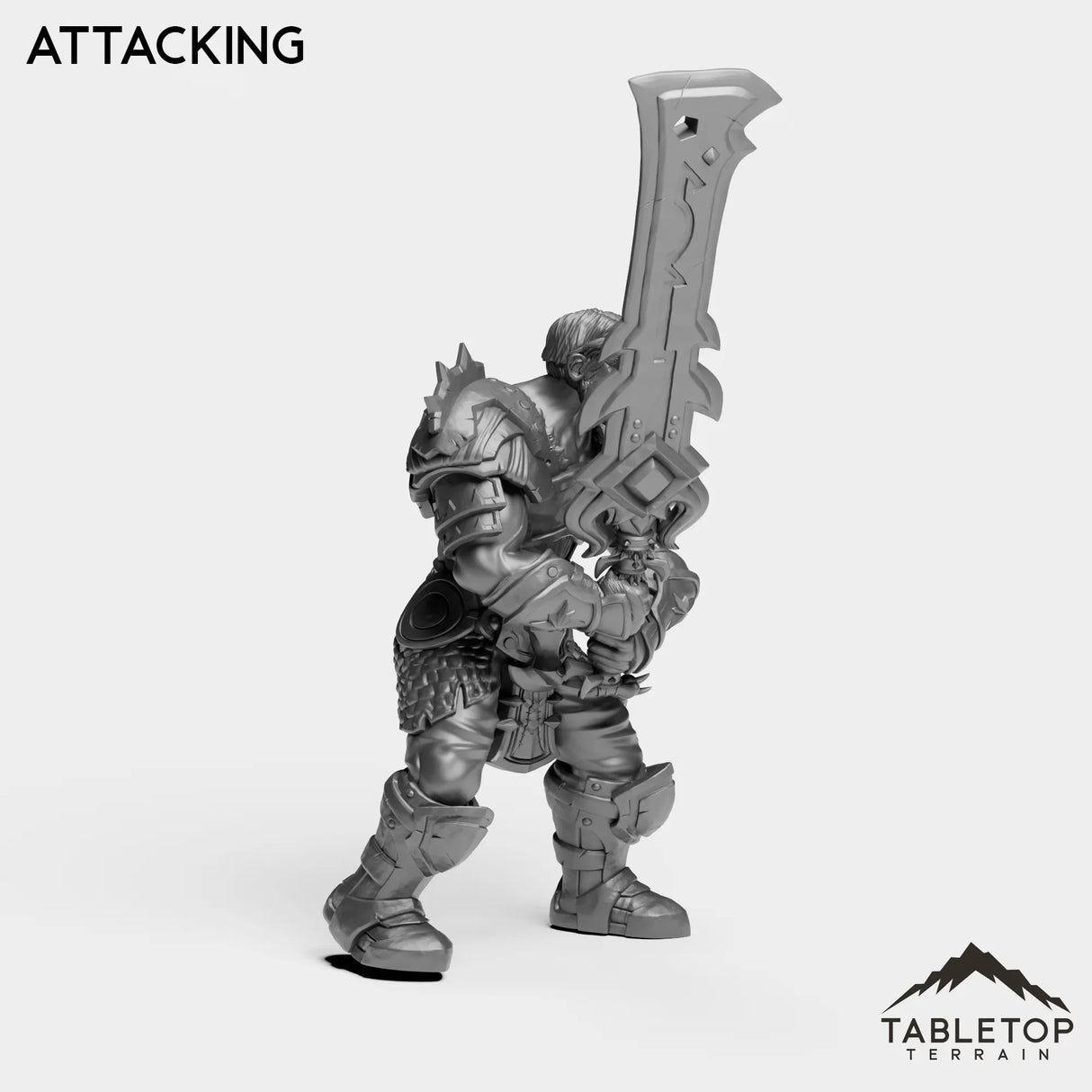 Tabletop Terrain Miniature Highland Warlord