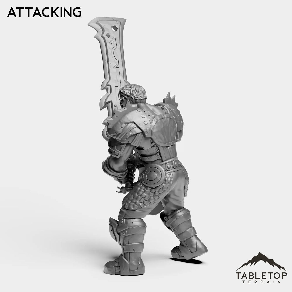 Tabletop Terrain Miniature Highland Warlord