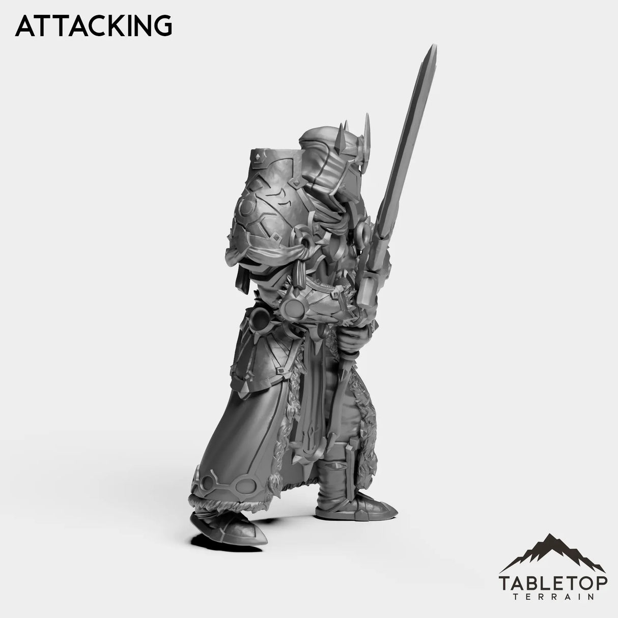 Tabletop Terrain Miniature Highland Warrior