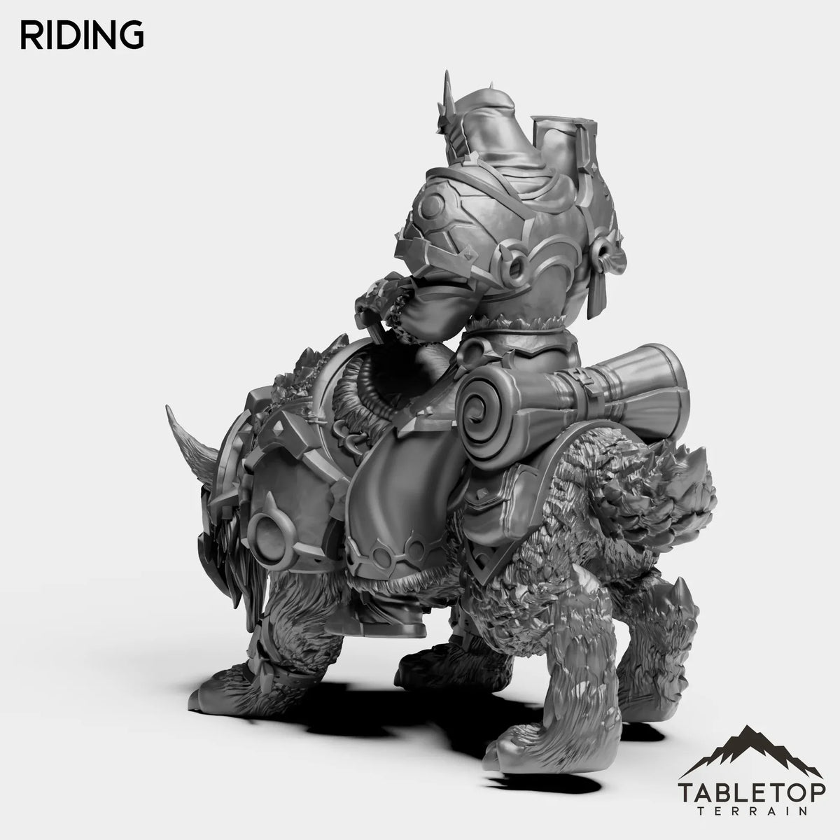 Tabletop Terrain Miniature Highland Warrior
