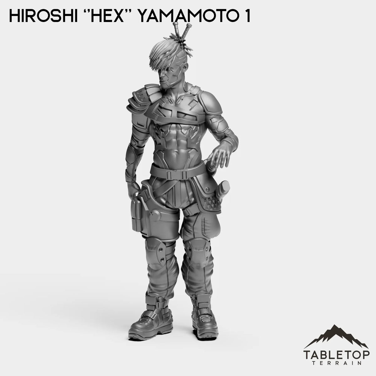 Tabletop Terrain Miniature Hiroshi ''Hex'' Yamamoto
