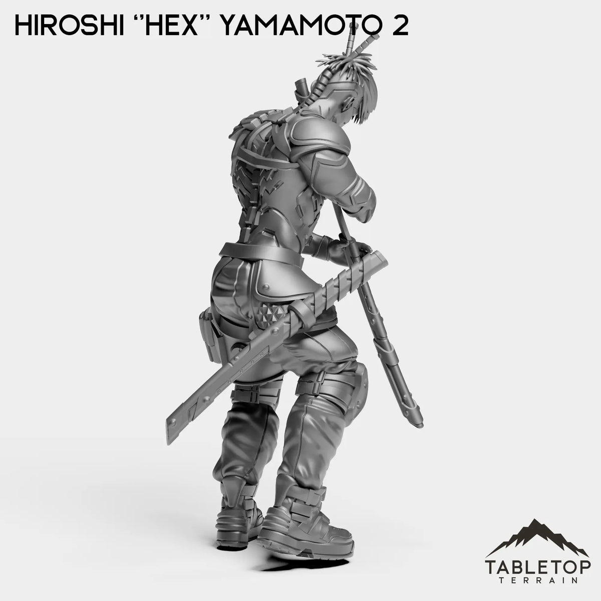 Tabletop Terrain Miniature Hiroshi ''Hex'' Yamamoto