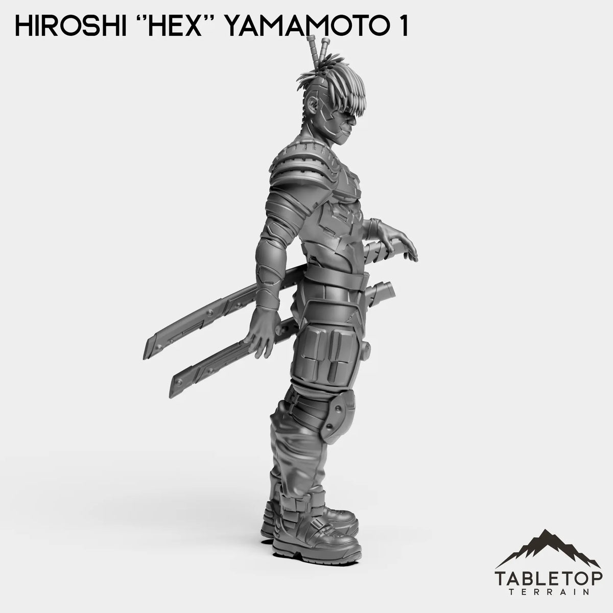 Tabletop Terrain Miniature Hiroshi ''Hex'' Yamamoto