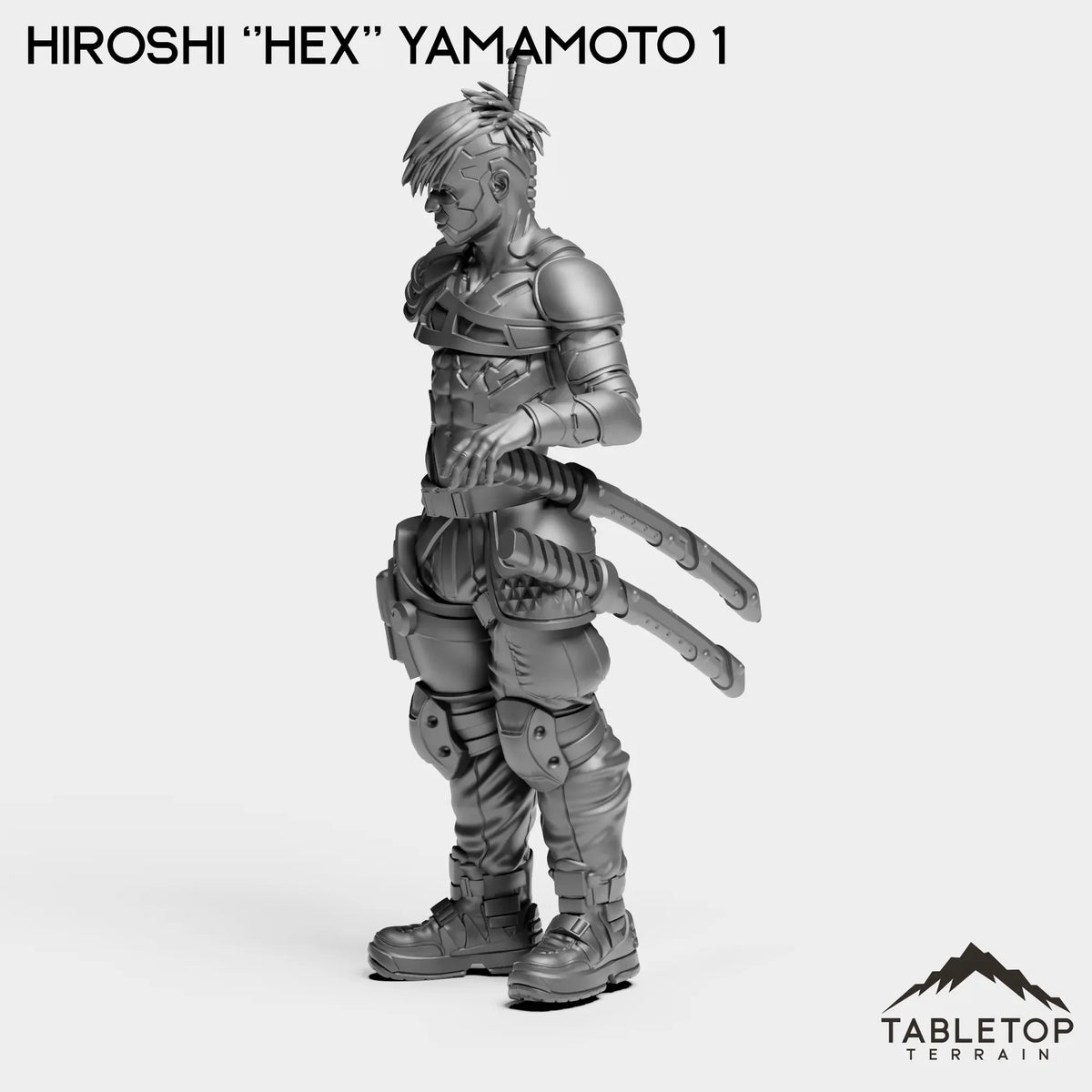 Tabletop Terrain Miniature Hiroshi ''Hex'' Yamamoto