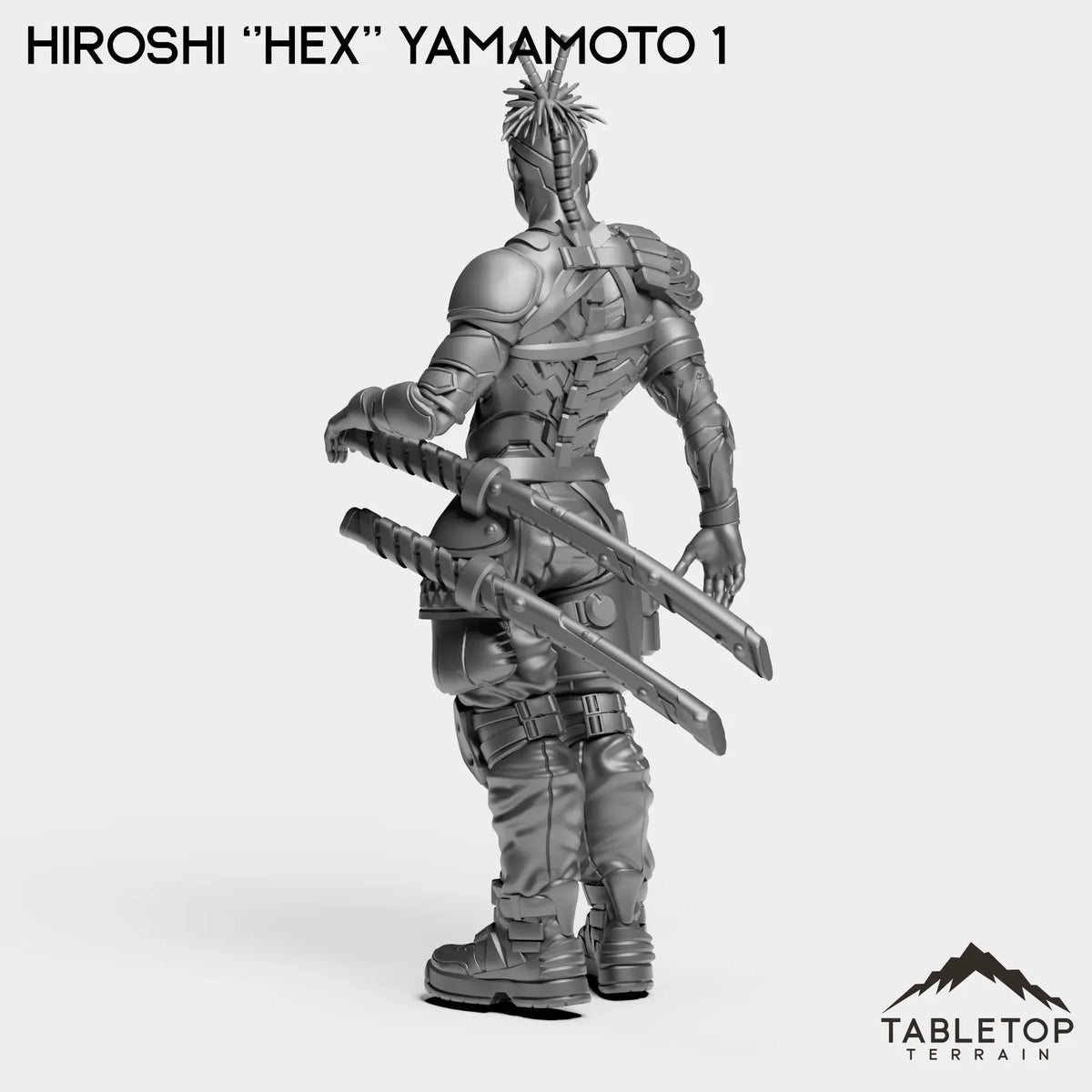 Tabletop Terrain Miniature Hiroshi ''Hex'' Yamamoto