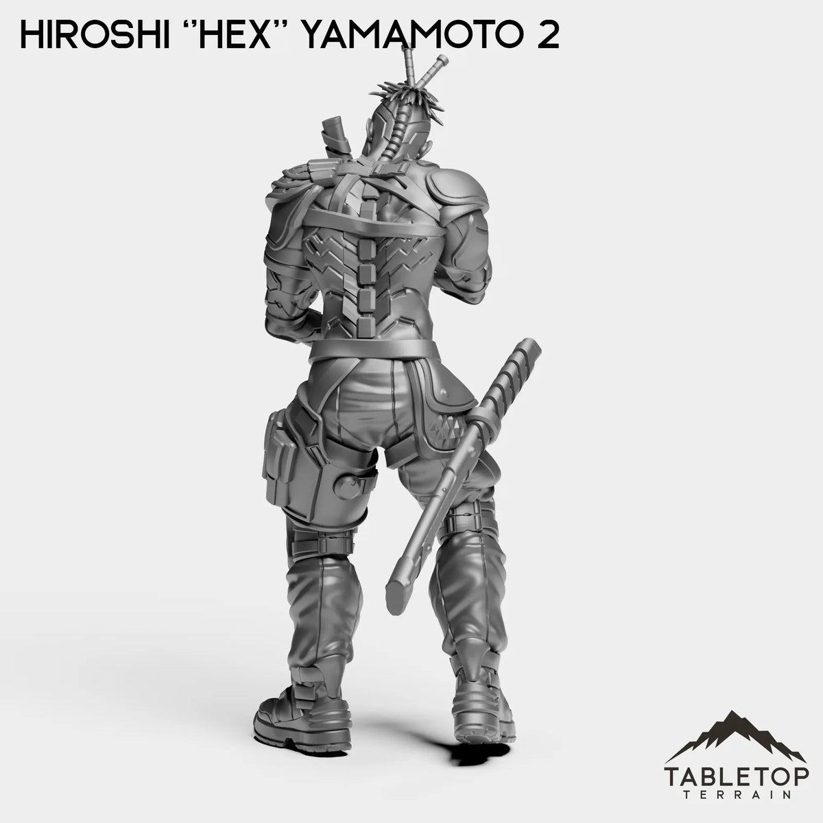 Tabletop Terrain Miniature Hiroshi ''Hex'' Yamamoto