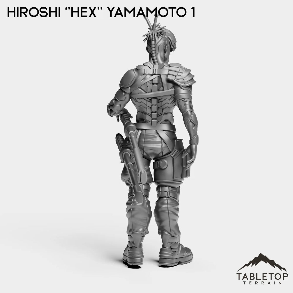 Tabletop Terrain Miniature Hiroshi ''Hex'' Yamamoto
