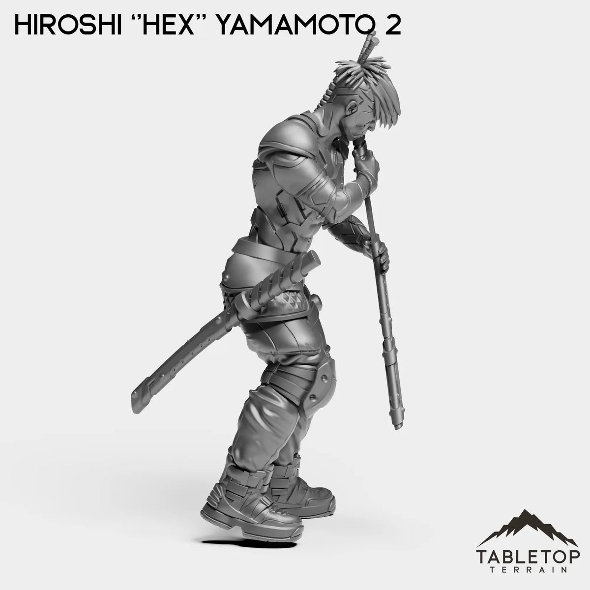 Tabletop Terrain Miniature Hiroshi ''Hex'' Yamamoto
