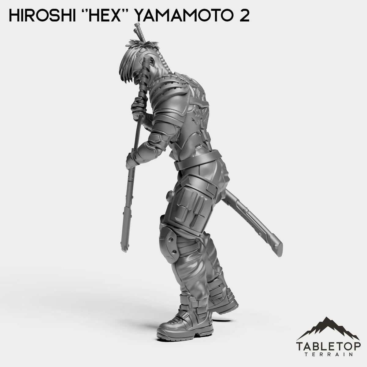 Tabletop Terrain Miniature Hiroshi ''Hex'' Yamamoto