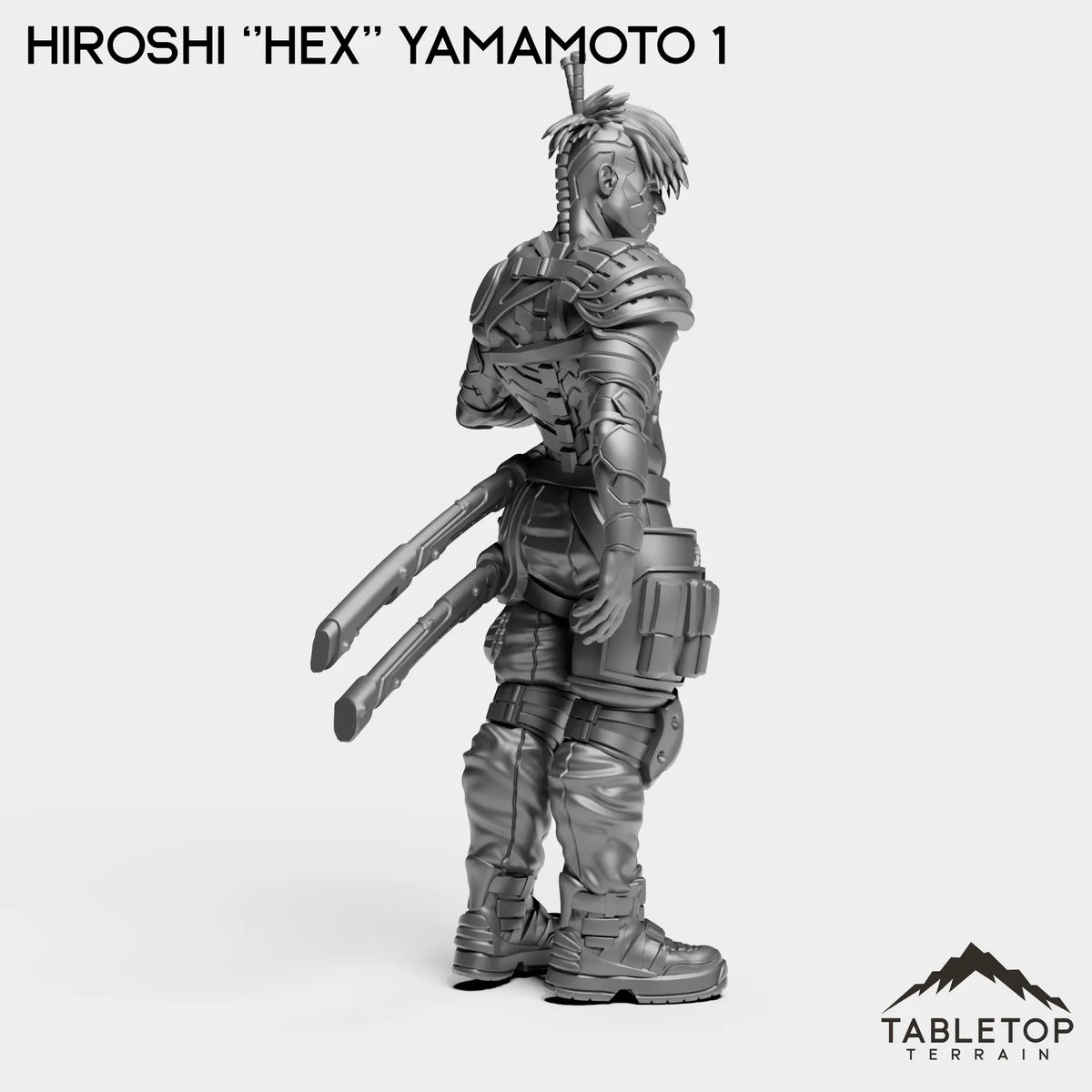 Tabletop Terrain Miniature Hiroshi ''Hex'' Yamamoto