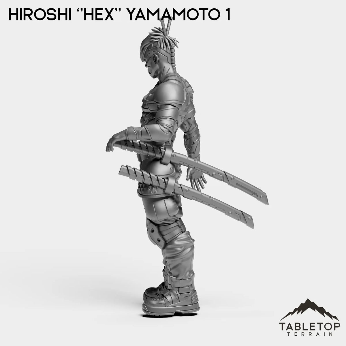 Tabletop Terrain Miniature Hiroshi ''Hex'' Yamamoto