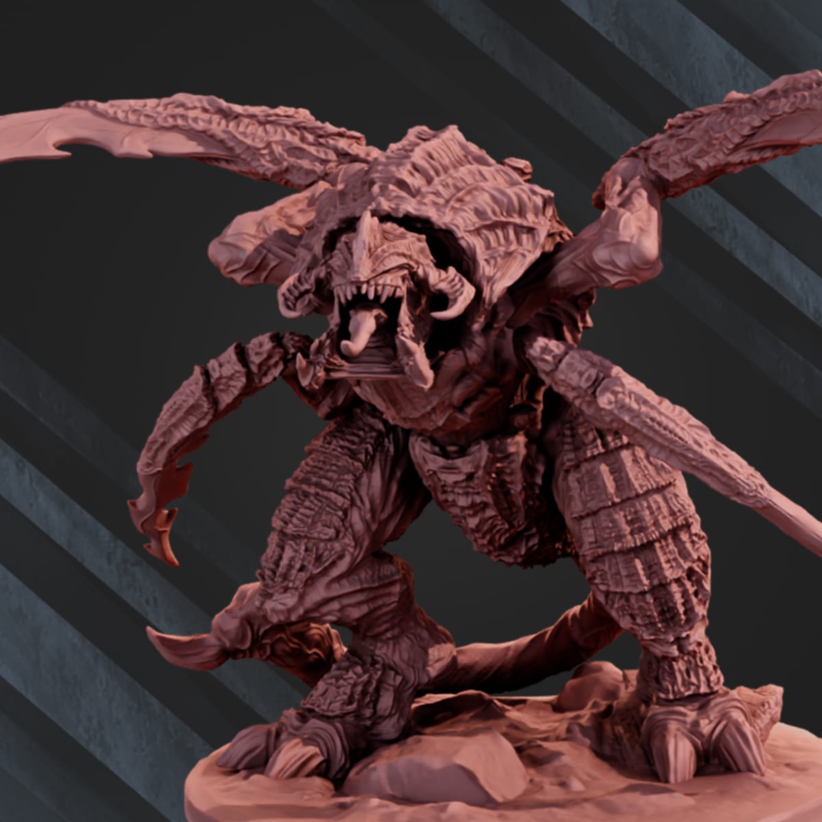 Tabletop Terrain Miniature Hive King