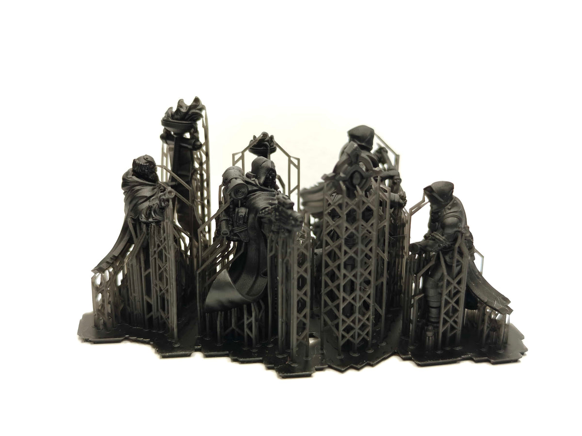 Tabletop Terrain Miniature Holy Department of Heretical Investigations (part 2)