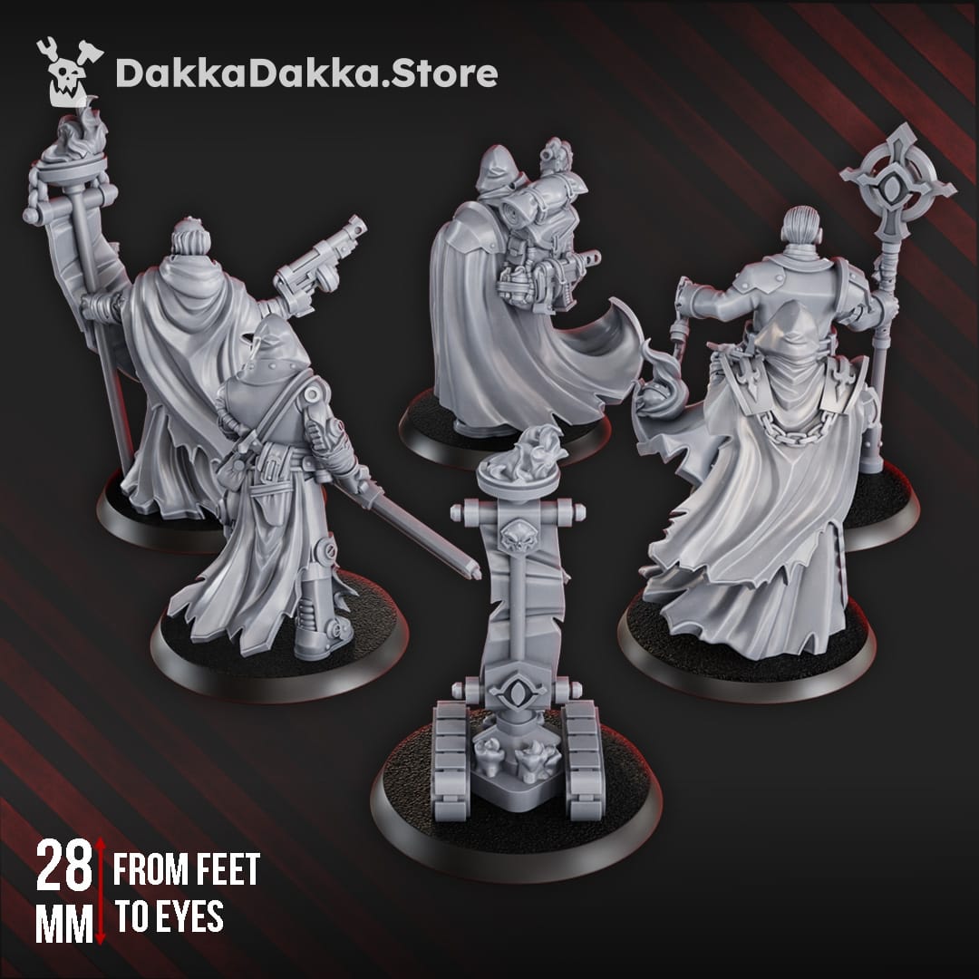 Tabletop Terrain Miniature Holy Department of Heretical Investigations (part 2)