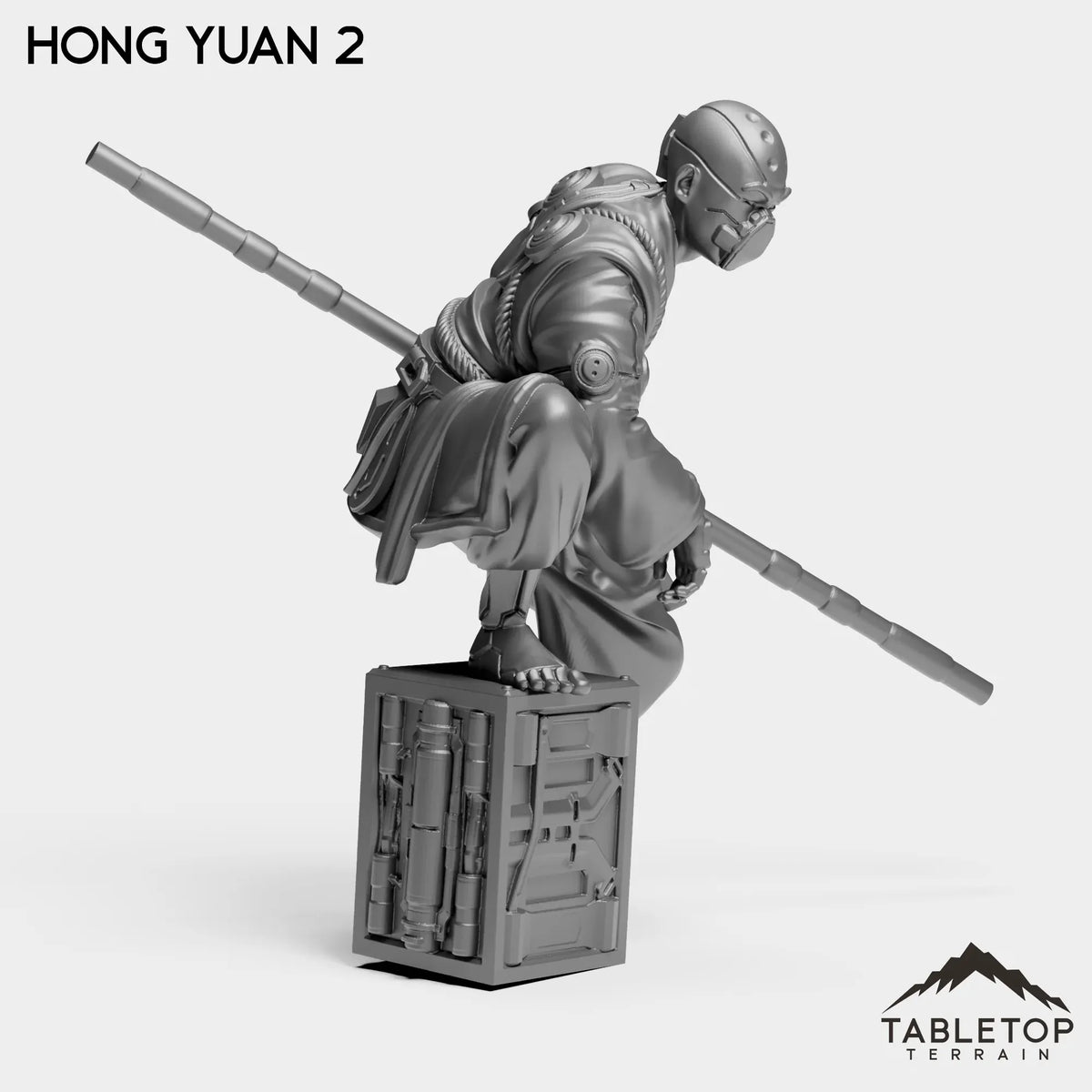 Tabletop Terrain Miniature Hong Yuan - Black Lotus Triads