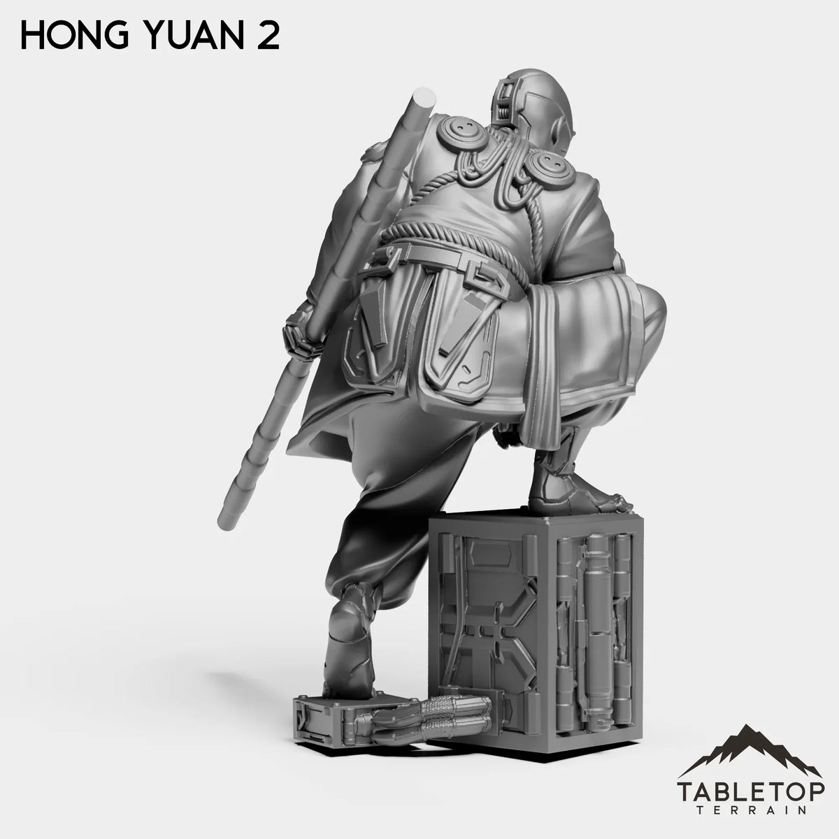 Tabletop Terrain Miniature Hong Yuan - Black Lotus Triads