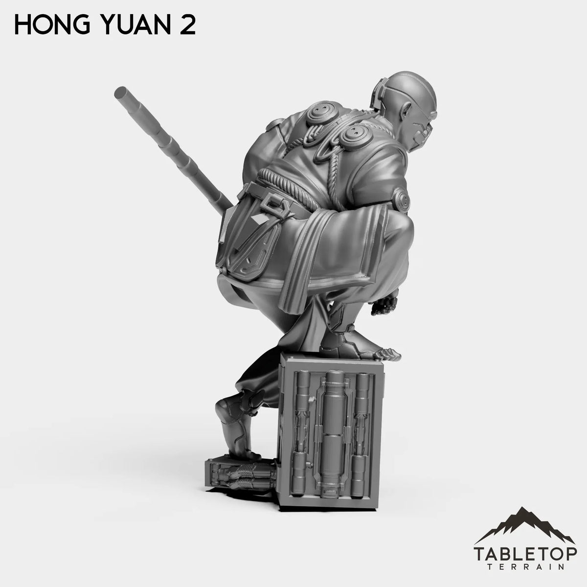 Tabletop Terrain Miniature Hong Yuan - Black Lotus Triads