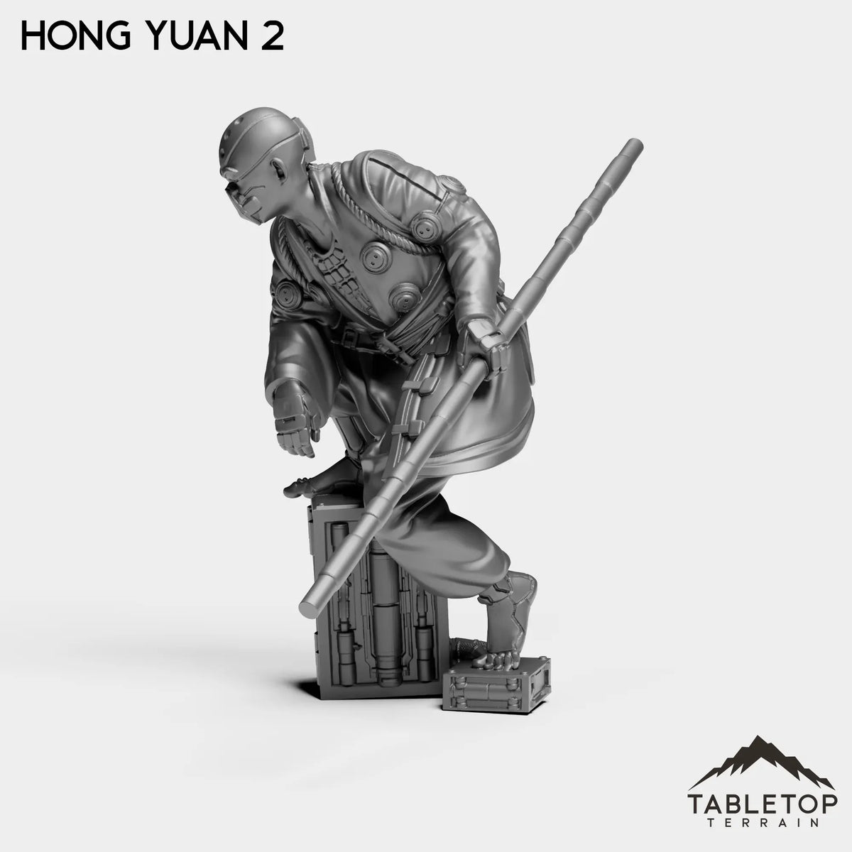 Tabletop Terrain Miniature Hong Yuan - Black Lotus Triads
