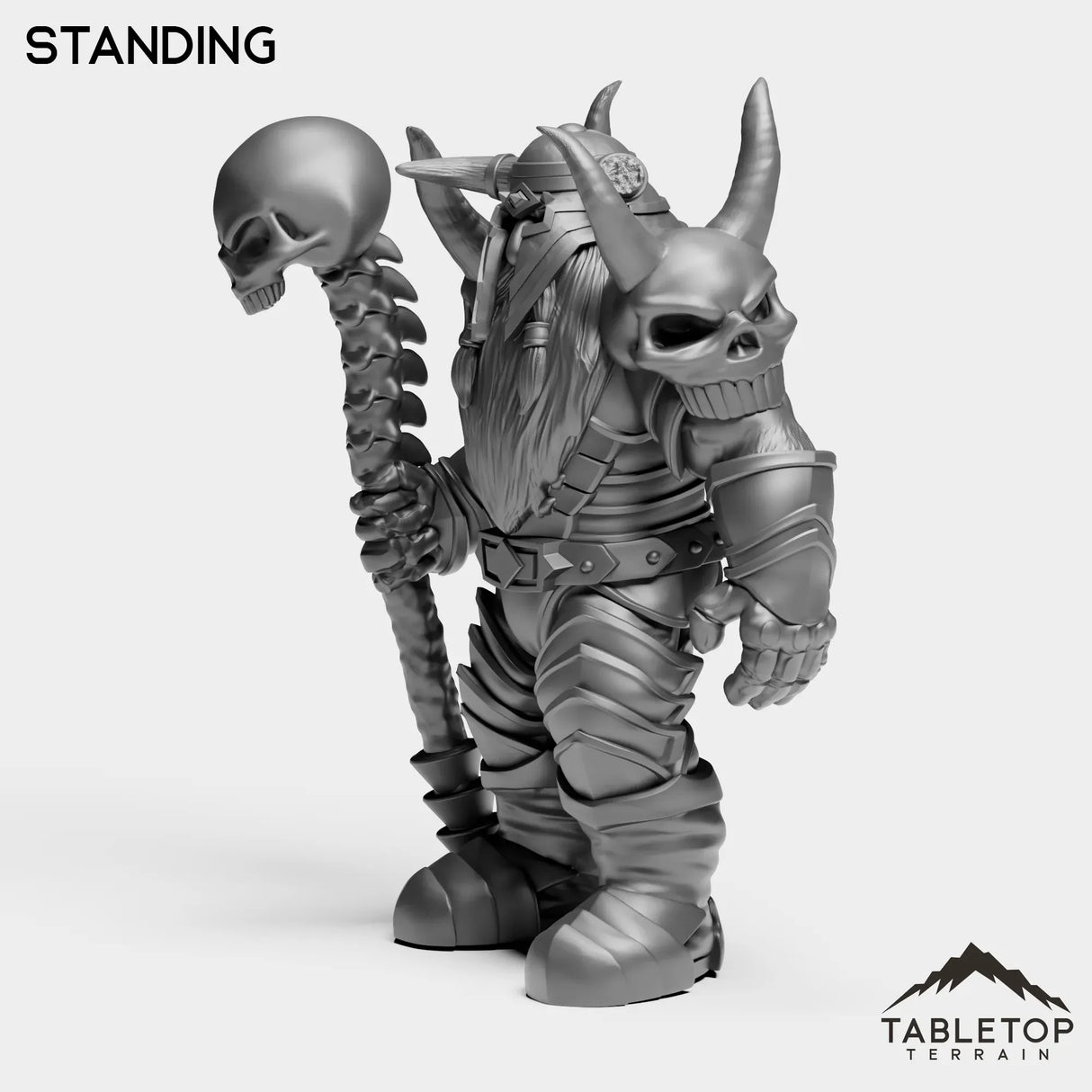 Tabletop Terrain Miniature Horseman Boss 1