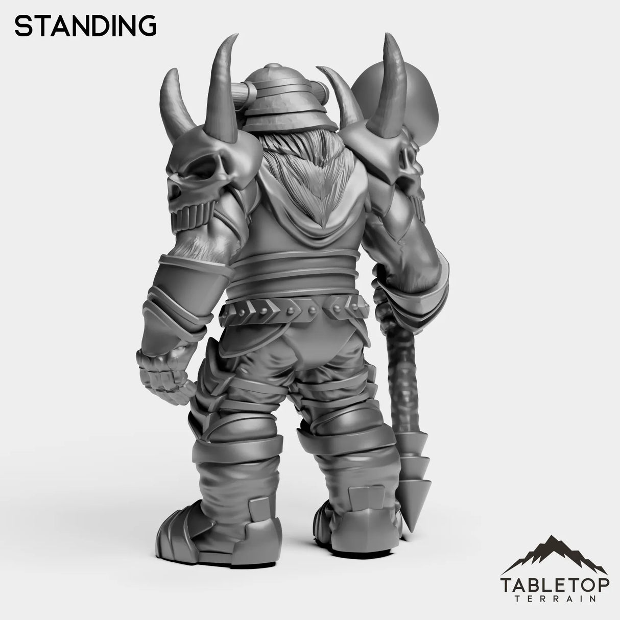 Tabletop Terrain Miniature Horseman Boss 1