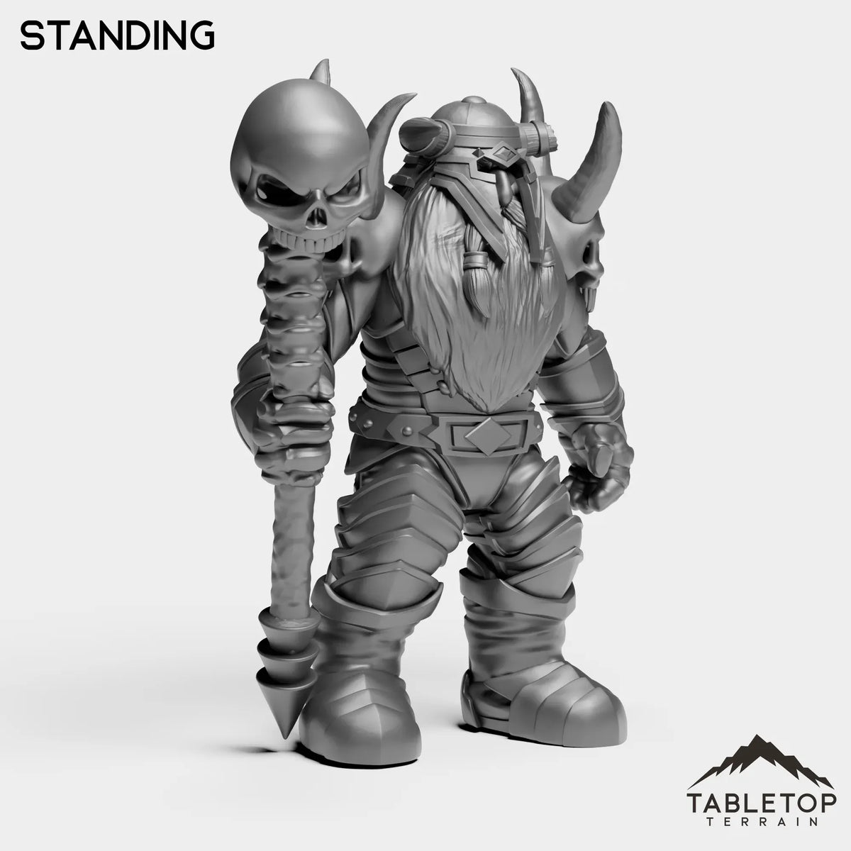 Tabletop Terrain Miniature Horseman Boss 1