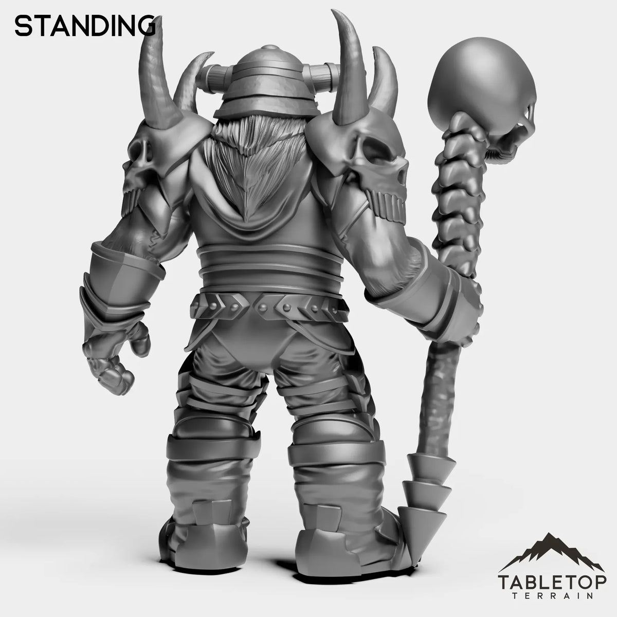 Tabletop Terrain Miniature Horseman Boss 1