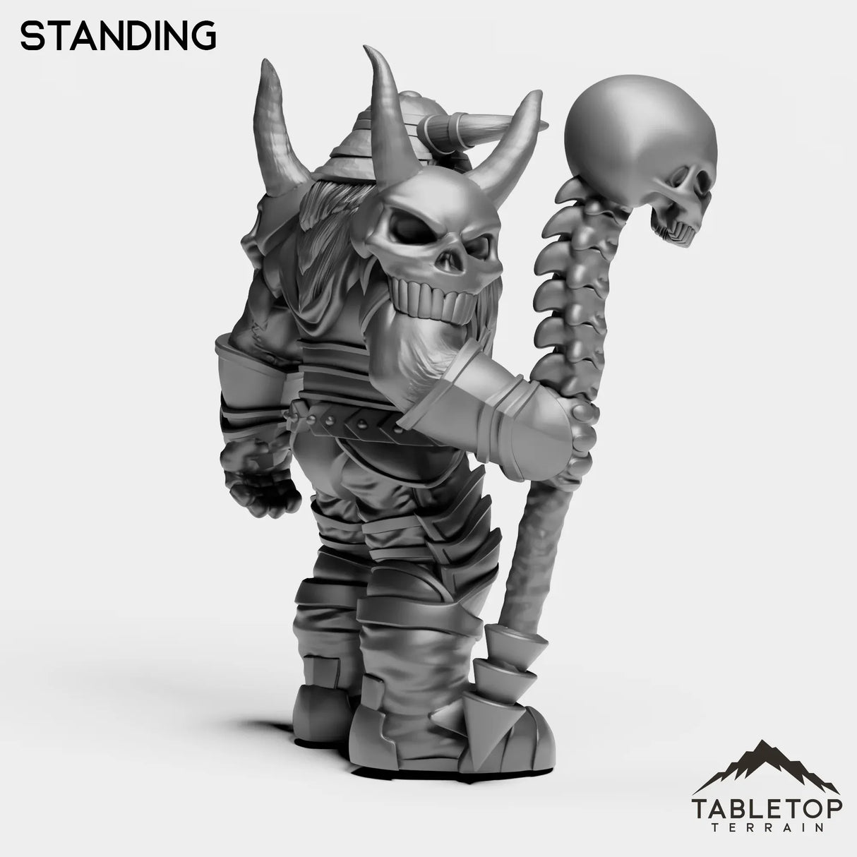 Tabletop Terrain Miniature Horseman Boss 1