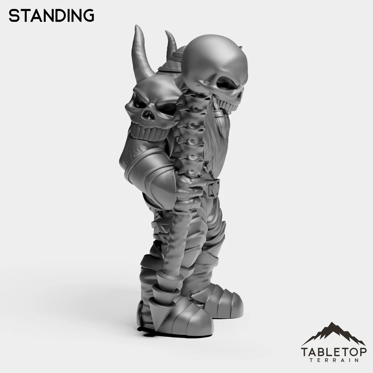 Tabletop Terrain Miniature Horseman Boss 1