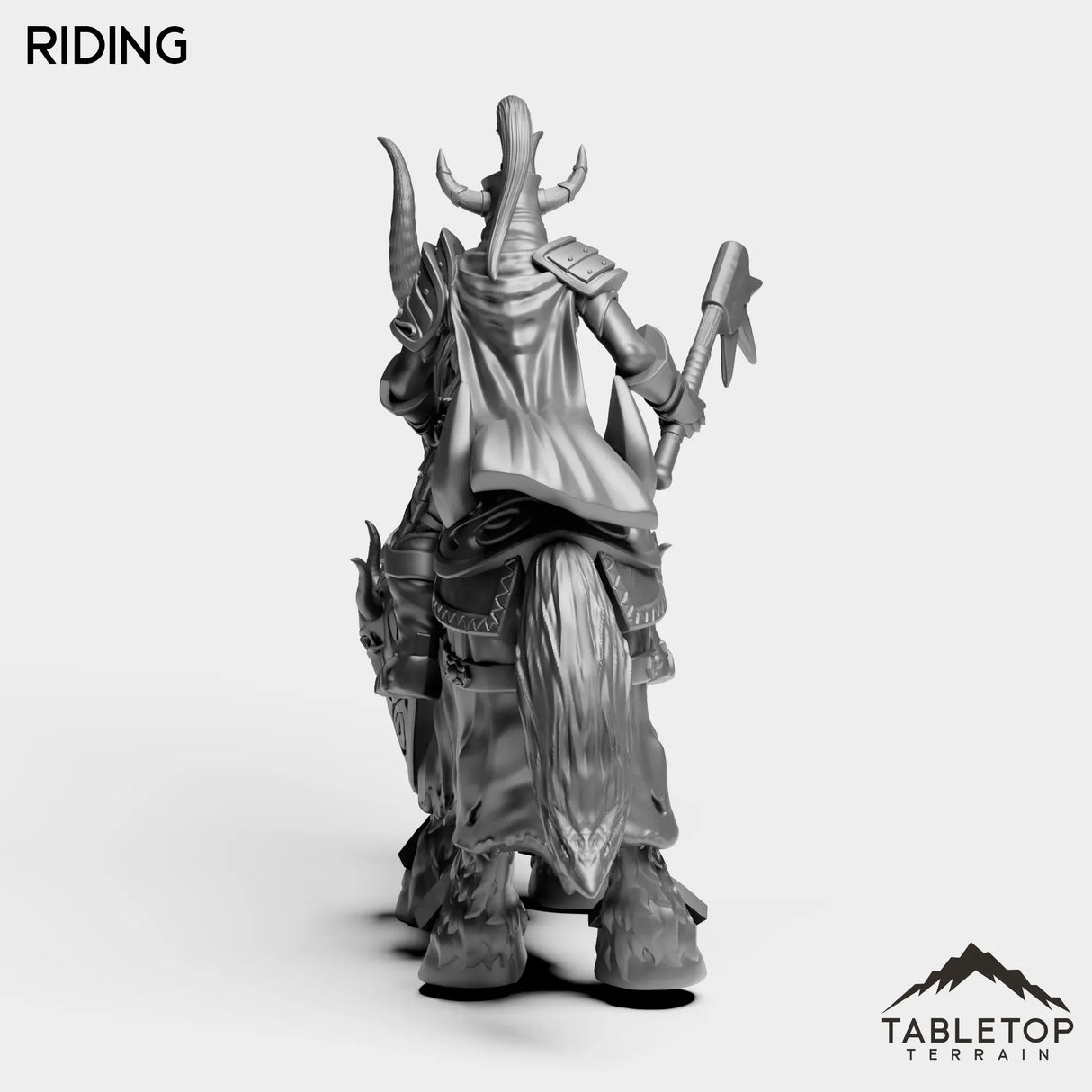 Tabletop Terrain Miniature Horseman Boss 2
