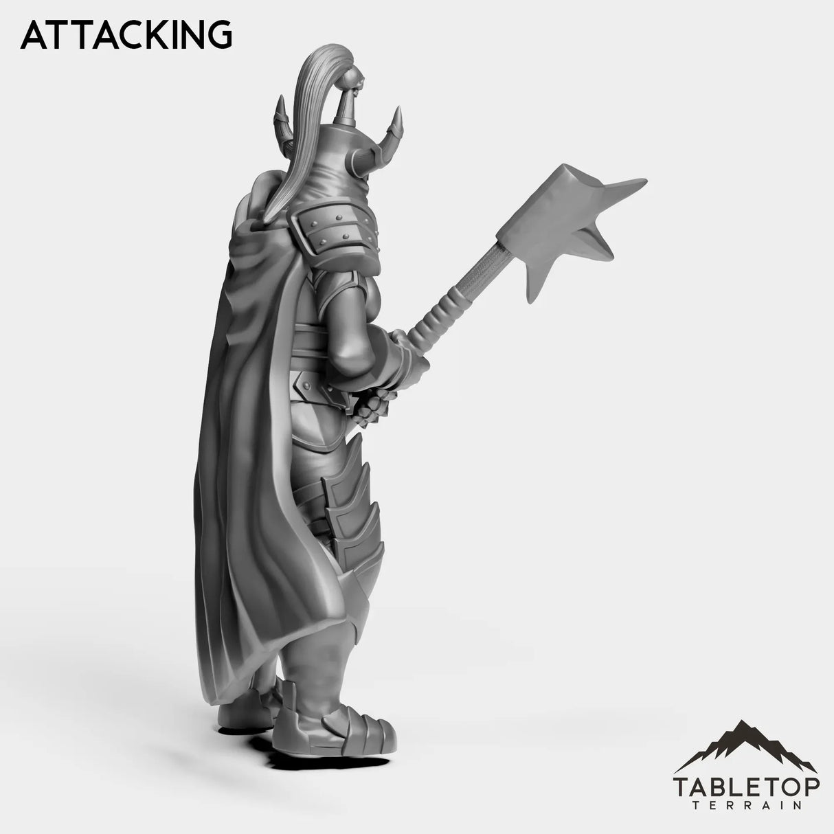 Tabletop Terrain Miniature Horseman Boss 2