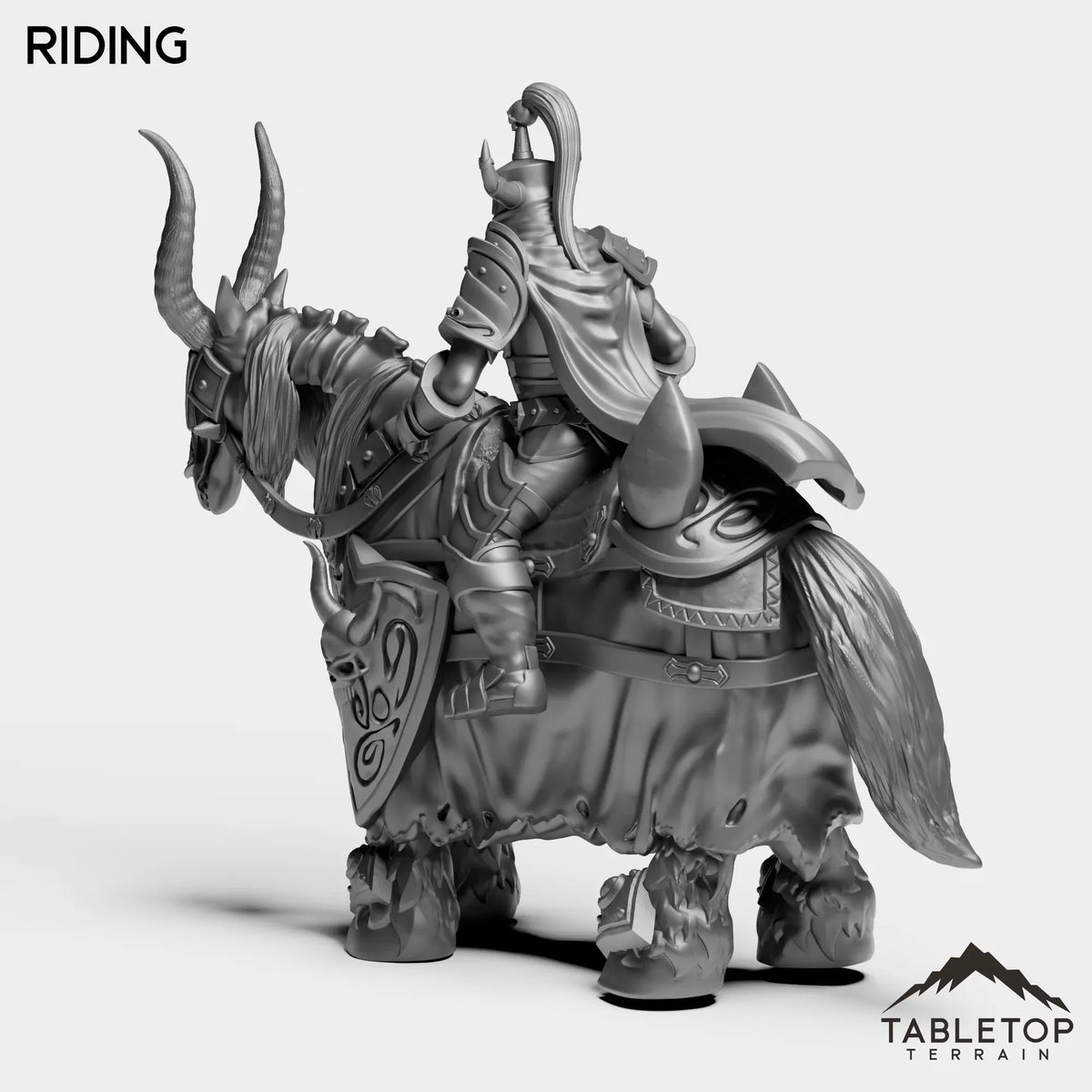 Tabletop Terrain Miniature Horseman Boss 2