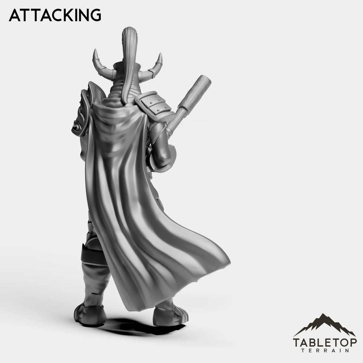 Tabletop Terrain Miniature Horseman Boss 2