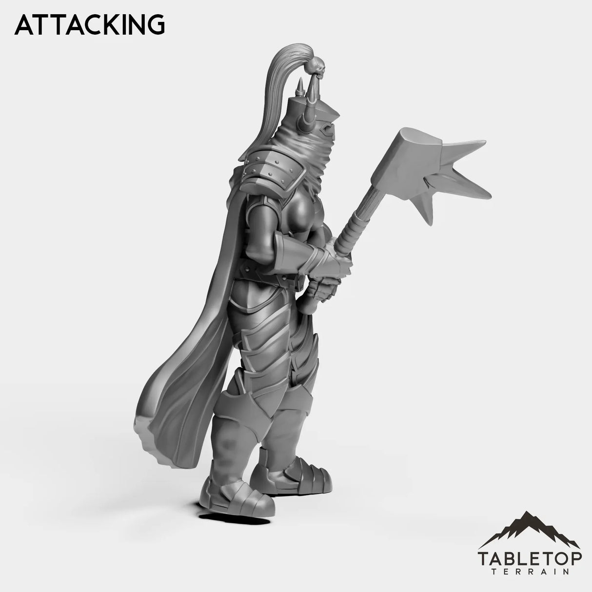 Tabletop Terrain Miniature Horseman Boss 2